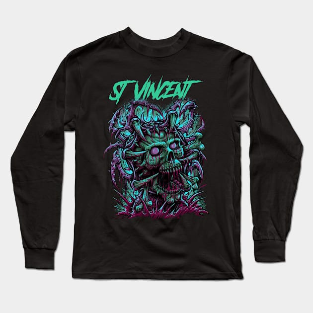 ST VINCENT BAND Long Sleeve T-Shirt by batubara.studio